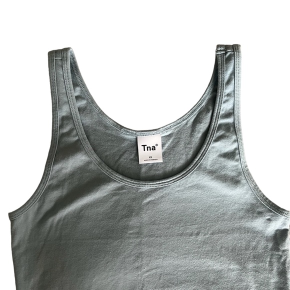 TNA - Scoop Neck Tank Top, Glacier Blue - US XS - Picture 10 of 13